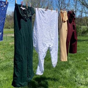 Vintage lot of vintage retro clothing 4 pieces.  Men/women mix